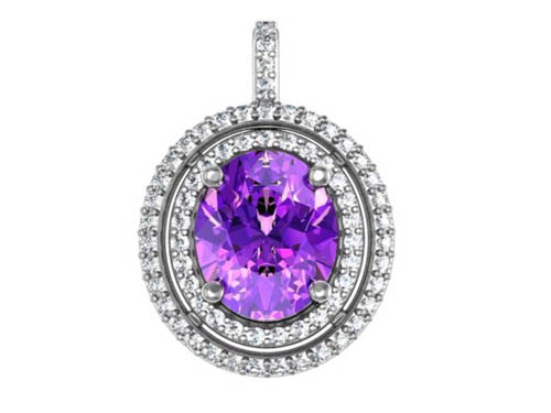 Amethyst Pendant, Diamond, Jewelry, Birth Stone, Garnet, Aquamarine, Emerald, Pearl, Ruby, Peridot, Sapphire, Opal, Topaz, Gold, Birthstone